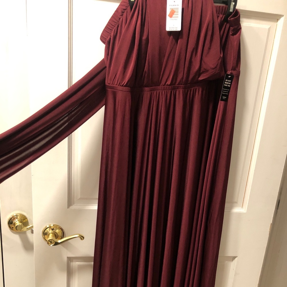 NWT Torrid Formal Convertible Maxi Dress